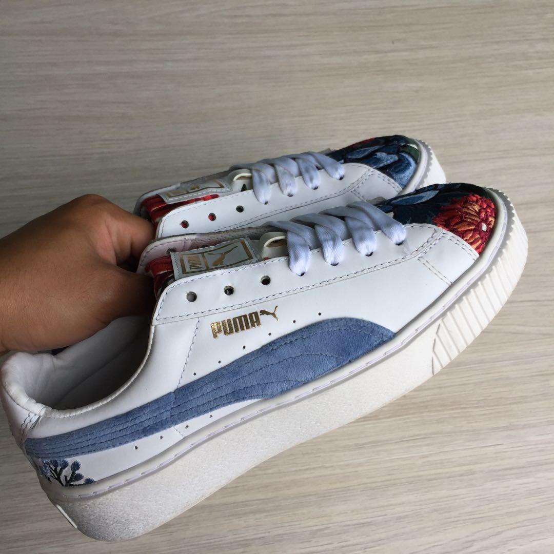 Puma platform hyper embroidered outlet