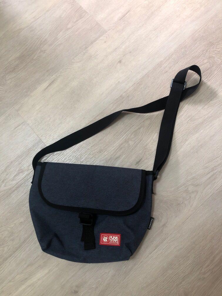 Punk star shop sling bag