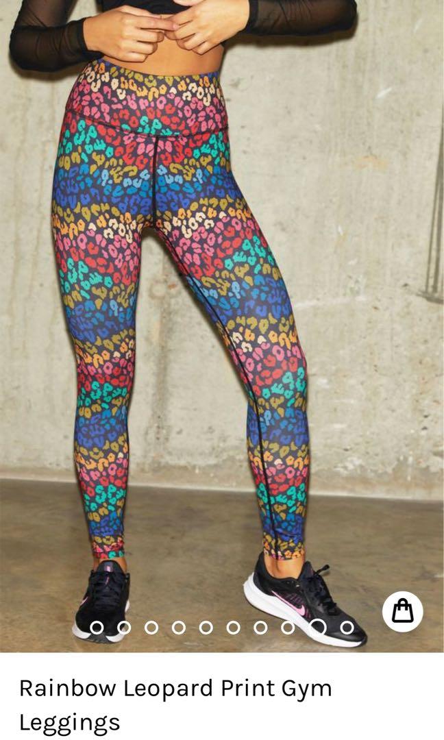 Rainbow gym leggings online