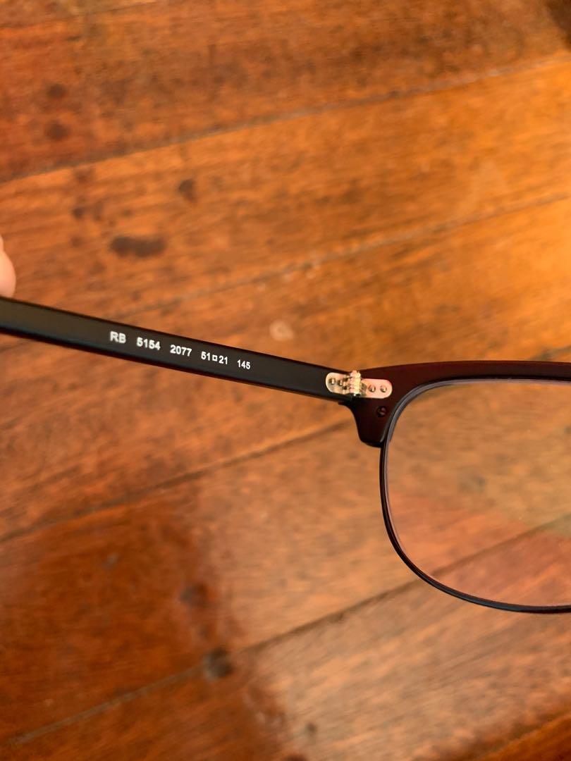 Ray-Ban Clubmaster Eye glasses (Category: Sunglasses & Eyewear) located in Muntinlupa City. Submitted by shopshera (Listing ID 1076394807, Image 2). Description: Authentic Ray-Ban Clubmaster Eyeglasses 🧃Model RB5154/2000 🧃Anti Radiation 🧃Size 51 🧃Color/Lens - Black/ clear 🧃Used twice bought in Vision Express for 12,990 selling it for 11,000 🧃RFS: Change of mind 🍪 For meet up Alabang/Muntinlupa /Laguna area only or delivery shipping shoulde