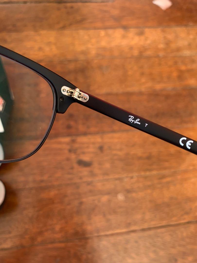 Ray-Ban Clubmaster Eye glasses (Category: Sunglasses & Eyewear) located in Muntinlupa City. Submitted by shopshera (Listing ID 1076394807, Image 3). Description: Authentic Ray-Ban Clubmaster Eyeglasses 🧃Model RB5154/2000 🧃Anti Radiation 🧃Size 51 🧃Color/Lens - Black/ clear 🧃Used twice bought in Vision Express for 12,990 selling it for 11,000 🧃RFS: Change of mind 🍪 For meet up Alabang/Muntinlupa /Laguna area only or delivery shipping shoulde