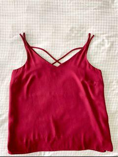 Red Dorothy Perkins Top