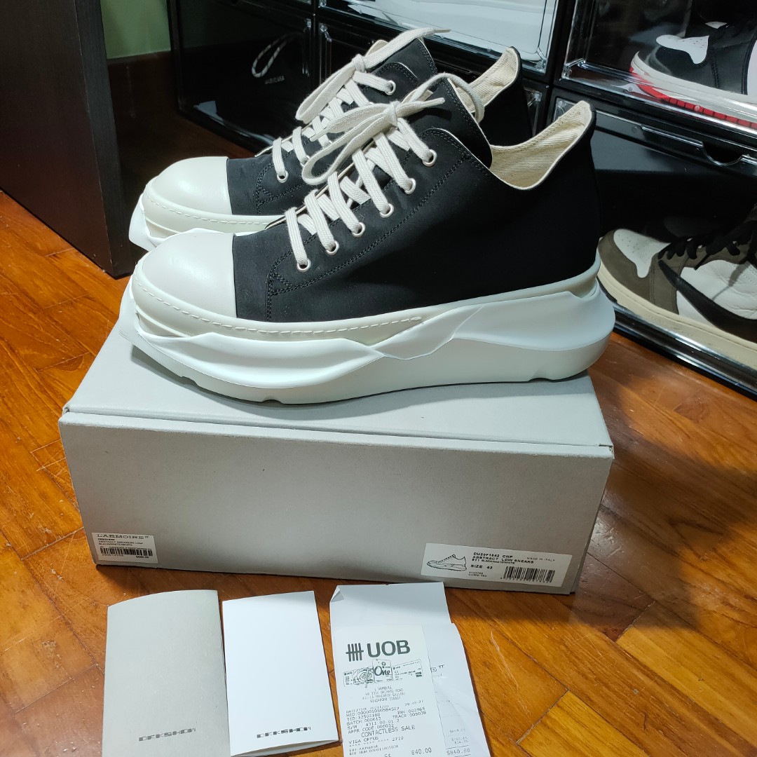 Rick Owens DRKSHDW Ramones Low