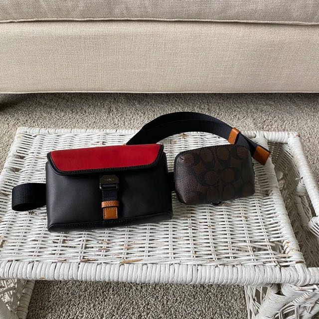 rider belt bag in signature canvas