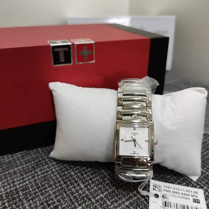SALE Orig Tissot Women s T0513101103100 T Collection Silver Dial
