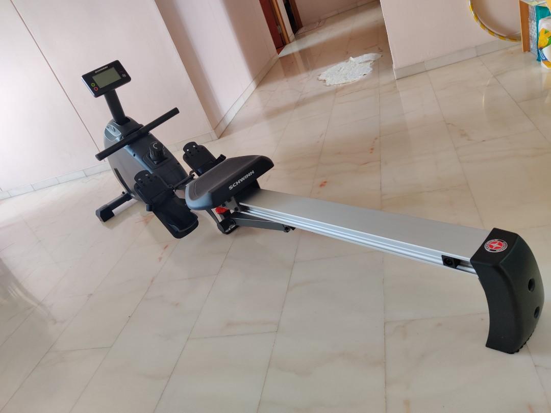 Schwinn Crewmaster Rowing Machine Sports Equipment Exercise Fitness Cardio Fitness Machines on Carousell