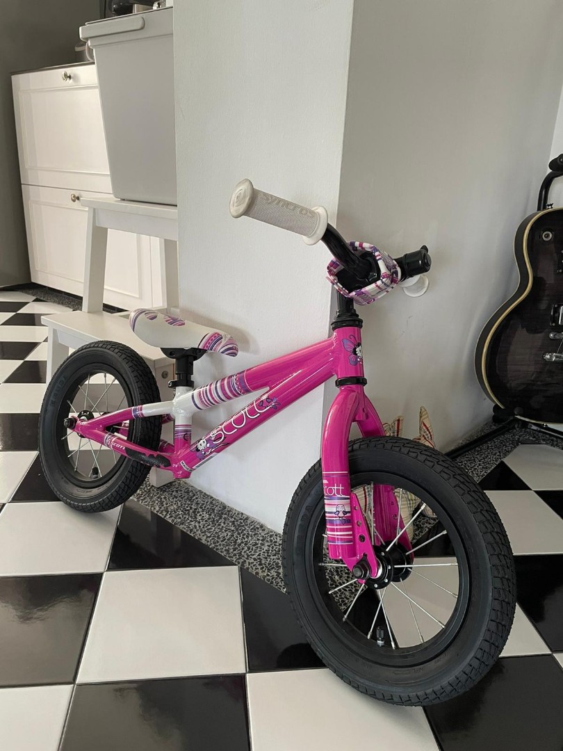 Scott balance bike for kids Sports Equipment Bicycles Parts Bicycles on Carousell