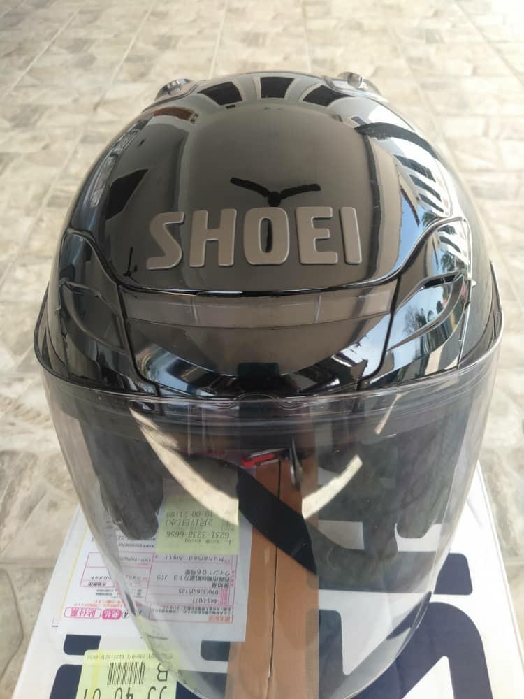 Shoei j force deals 3 black