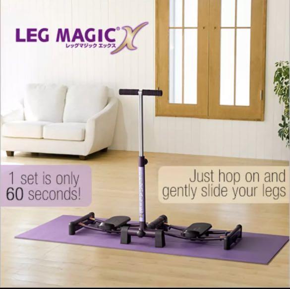 レッグマジックLEG MAGIC X エクササイズ器具 紫（LEG MAGIC