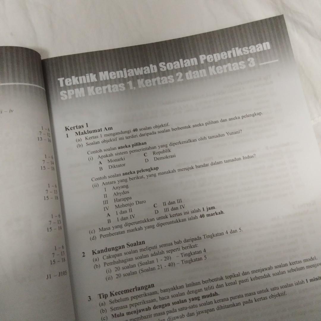 spm exercise books - sejarah, Books & Stationery, Books on Carousell