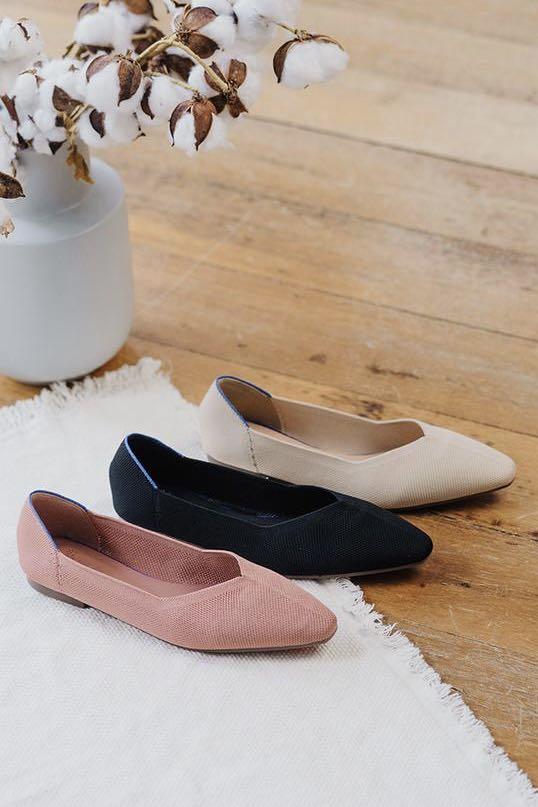Sunday Staples Chloe Black Flats Women s Fashion Footwear Flats