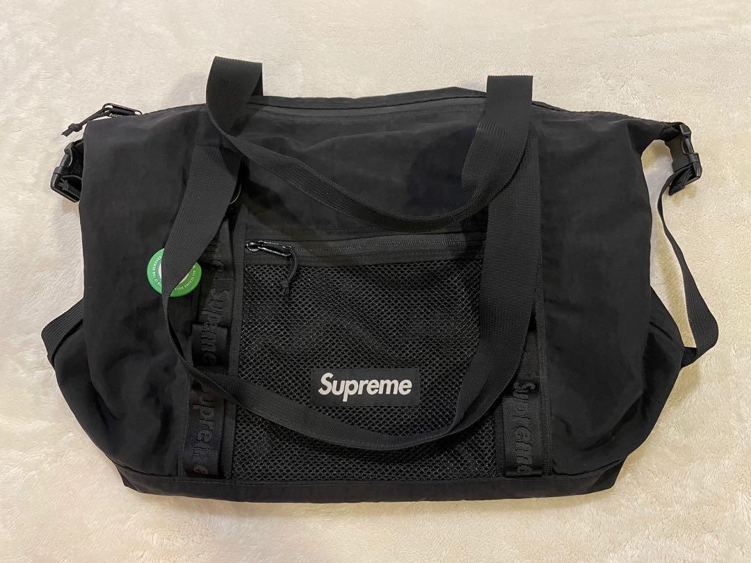 Supreme Logo foliful Zip Tote Bag