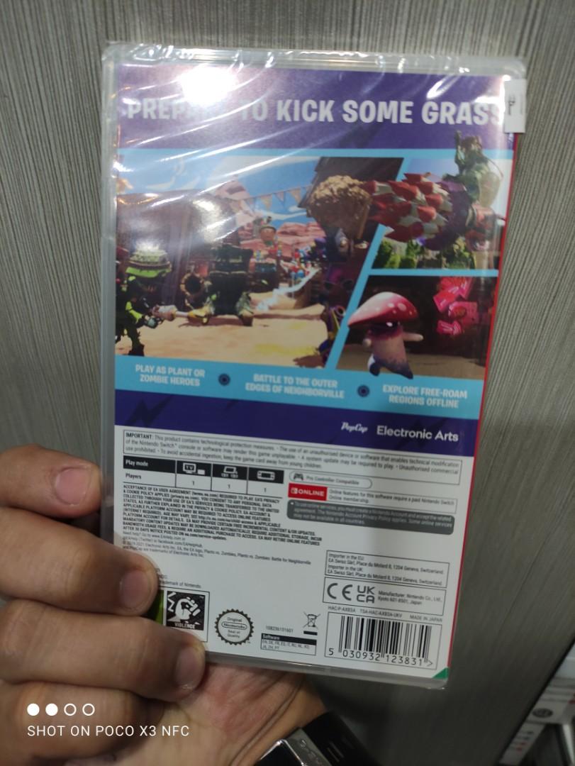 Switch Plants Vs Zombie Complete Ed. (Category: Nintendo) located in Makati City. Submitted by yomyom_onlineshop (Listing ID 1076389521, Image 2). Description: For Sale Only Brandnew Sealed No To trade Taguig Market Market Can book Via lalamove Less Time Less Effort Cod,Gcash,Banktransfer.