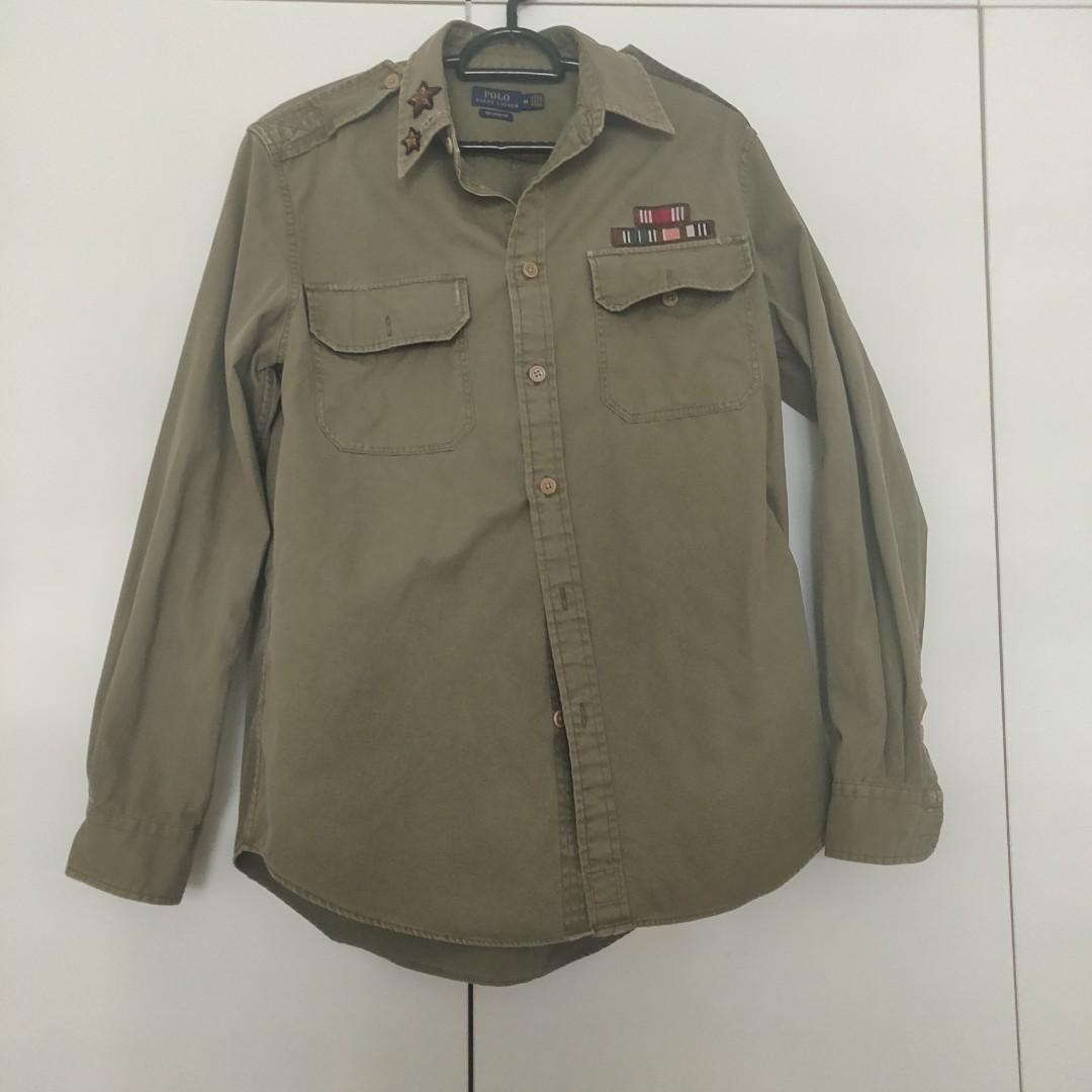 Ralph lauren military maxi coat hot sale