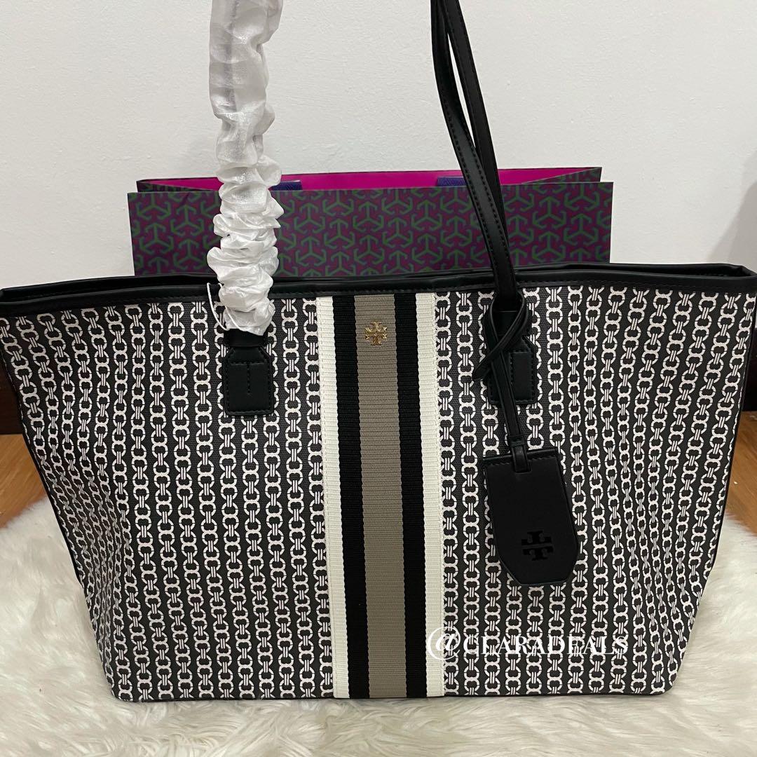 Tory Burch Gemini Link Canvas Tote