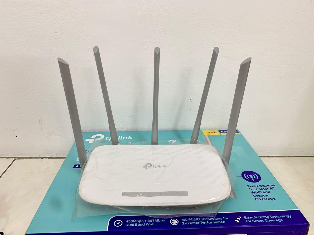 Brand New Tp Link Ac1350 Router Unifi Time Maxis Electronics Computer Parts Accessories On Carousell