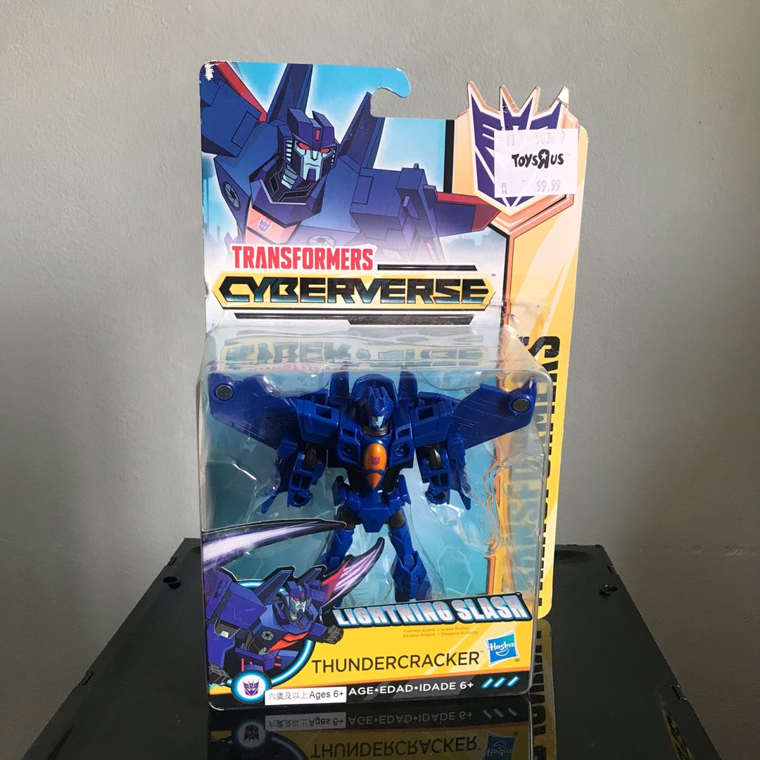 transformers cyberverse thundercracker