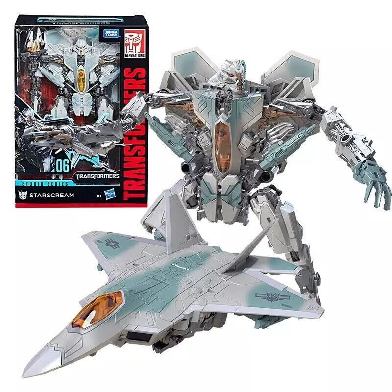 Transformers Studio Series 06 and 21 Starscream both voyager class