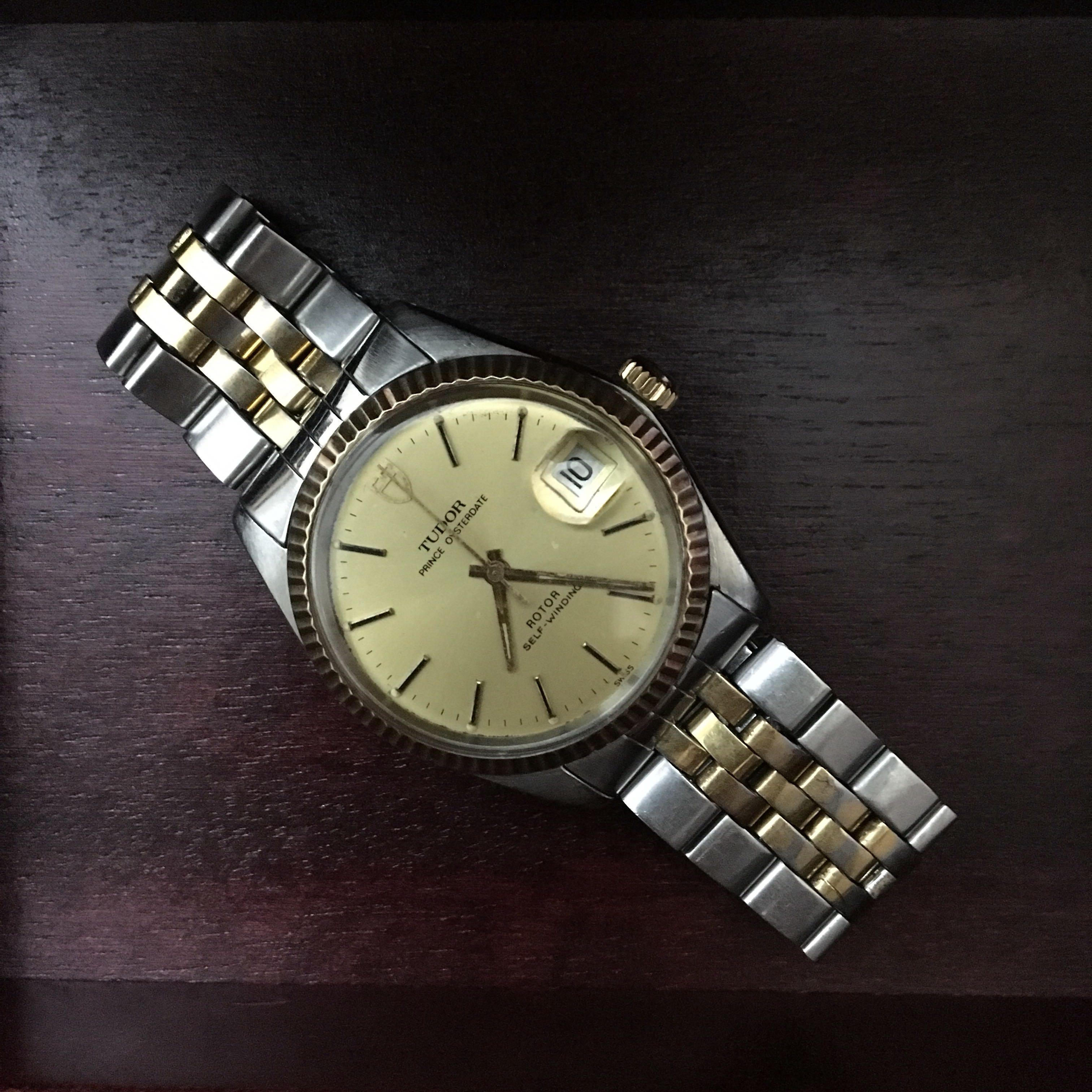 Tudor Prince Oysterdate Ref.9052 Automatic Men Vintage Watch 80s
