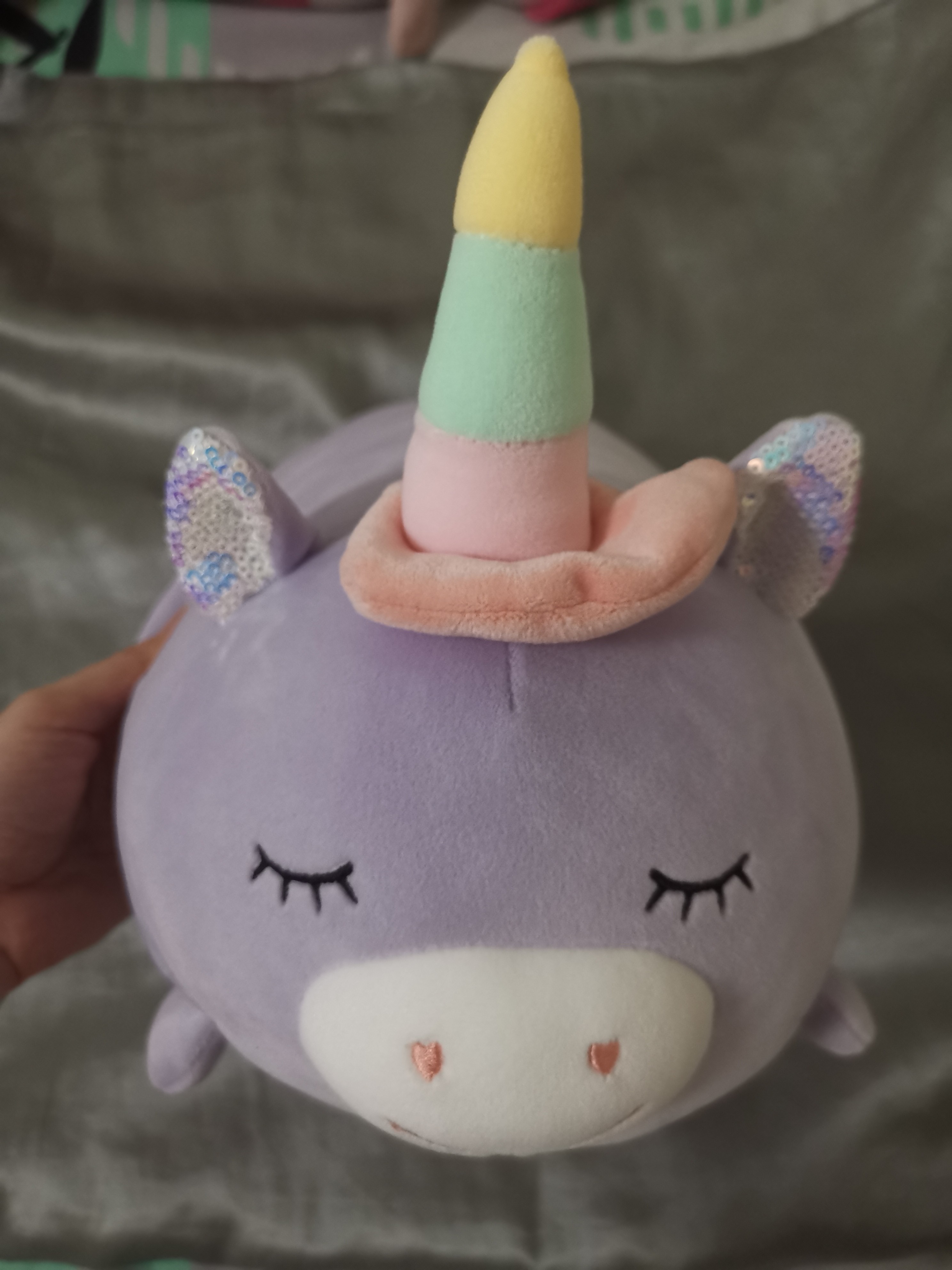 Unicorn Plush Toy Green Party Hobbies Toys Toys Games on