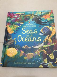 Usborne look inside - seas and oceans, Hobbies & Toys, Books ...