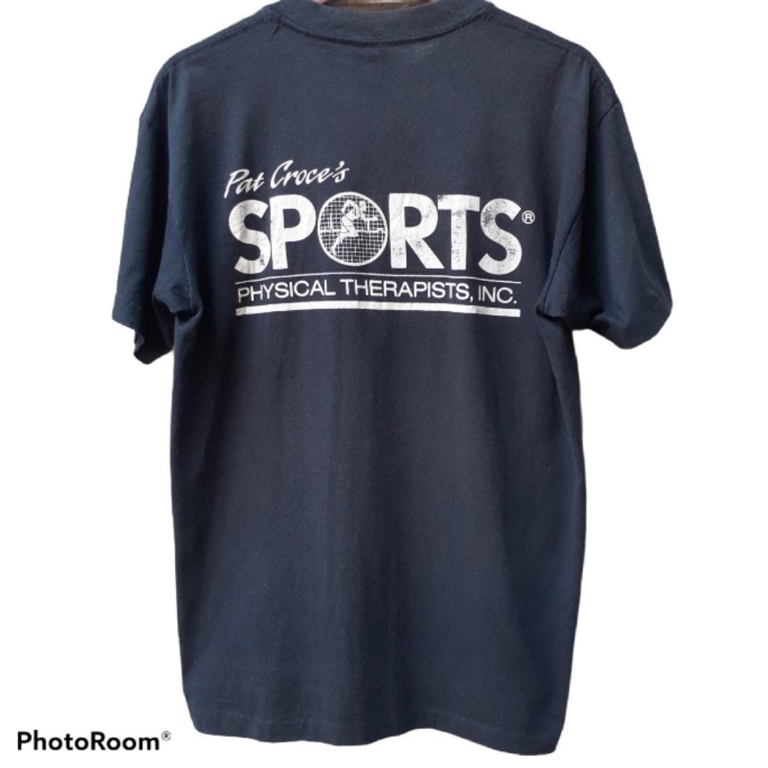 Vintage 80s BELTON Pat Croce's Team, Men's Fashion, Tops & Sets ...