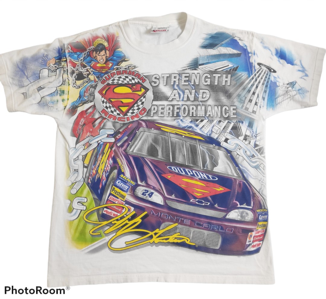 Nascar superman t shirt Outlet