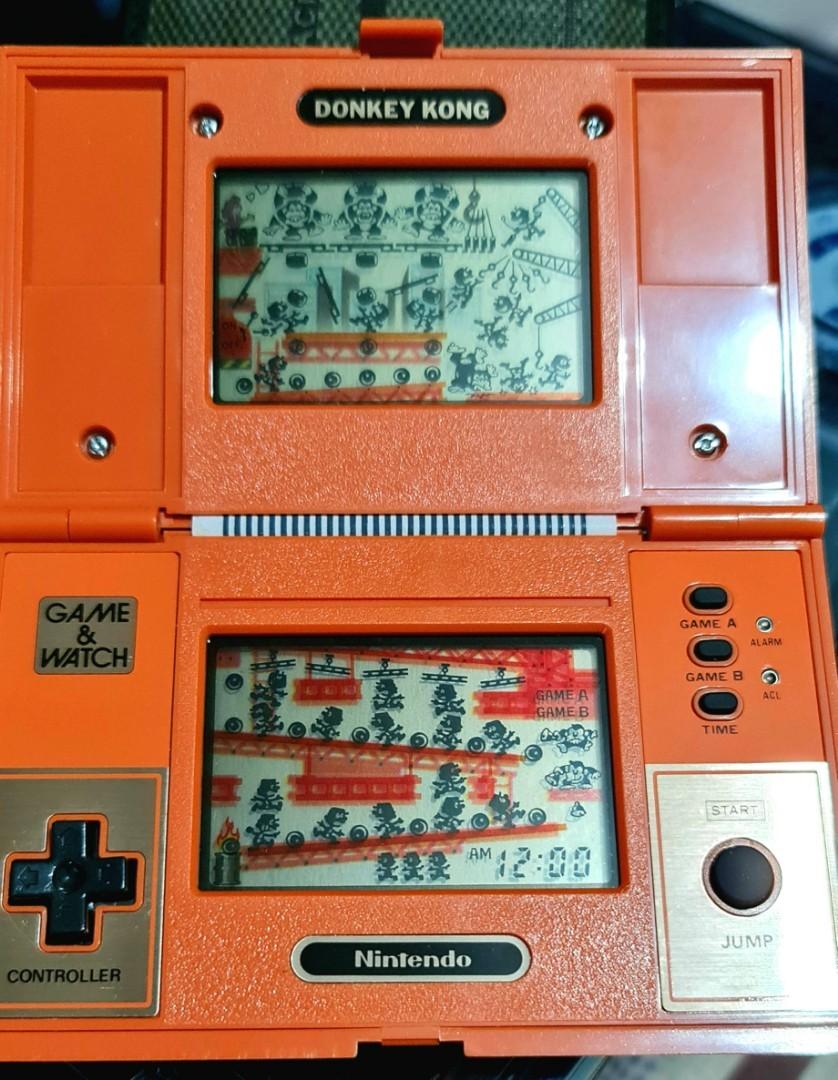 Vintage Nintendo Game & Watch multiscreen Donkey kong 1982, Hobbies