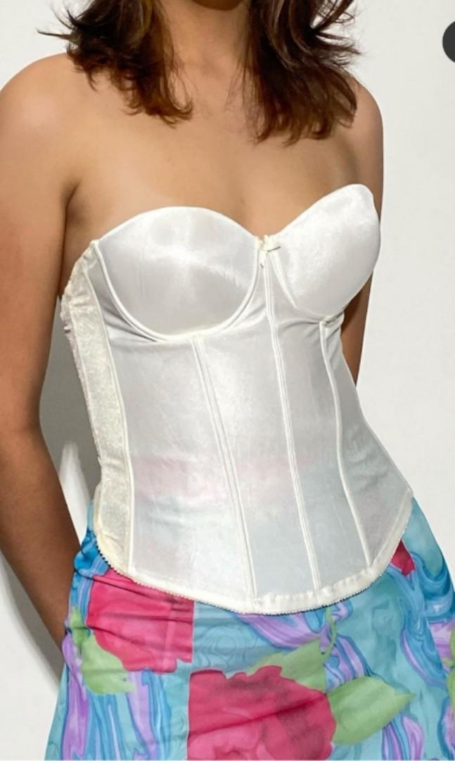 Cheap white corset clearance