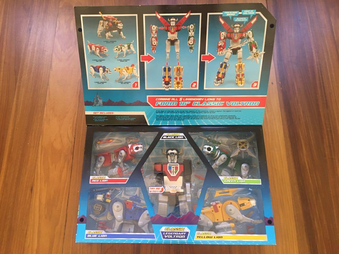 Voltron Legendary 84 Version Playmates Volt In with Sounds (Category: Action & Battle Toys) located in Quezon City. Submitted by ajcua (Listing ID 1076486440, Image 2). Description: For sale! Classic Legendary set of the 5 Go Lions from Voltron, the classic version 5 lions in one big boxed set package. Great for display as well Can VOLT IN to form Voltron 16” Condition is 100% MIB Box in perfect condition as well Battery operated to produce iconi