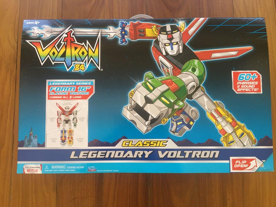 Voltron Legendary 84 Version Playmates Volt In with Sounds (Category: Action & Battle Toys) located in Quezon City. Submitted by ajcua (Listing ID 1076486440, Image 1). Description: For sale! Classic Legendary set of the 5 Go Lions from Voltron, the classic version 5 lions in one big boxed set package. Great for display as well Can VOLT IN to form Voltron 16” Condition is 100% MIB Box in perfect condition as well Battery operated to produce iconi