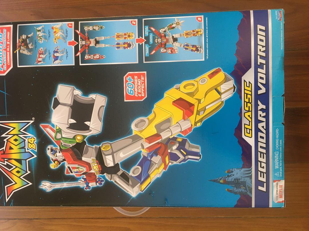 Voltron Legendary 84 Version Playmates Volt In with Sounds (Category: Action & Battle Toys) located in Quezon City. Submitted by ajcua (Listing ID 1076486440, Image 3). Description: For sale! Classic Legendary set of the 5 Go Lions from Voltron, the classic version 5 lions in one big boxed set package. Great for display as well Can VOLT IN to form Voltron 16” Condition is 100% MIB Box in perfect condition as well Battery operated to produce iconi
