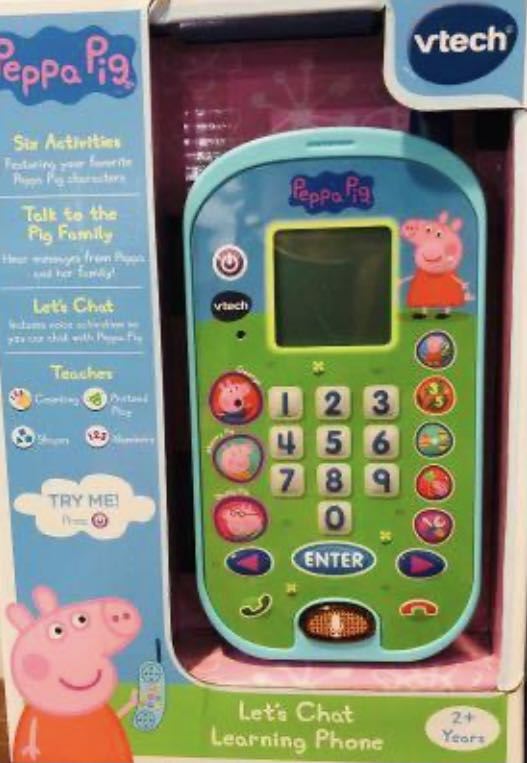 Peppa pig online vtech phone