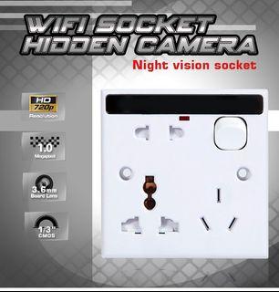 Wifi Socket Hidden Camera | HD 720p