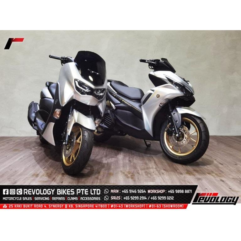 Yamaha Nmax 155 V2 2020 Yamaha Aerox 155 2021 Silver Abs Keyless Motorcycles Motorcycles For Sale Class 2b On Carousell