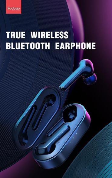 Yoobao YB 505 True Wireless Stereo Headphone TWS Waterproof Noise Cancelling Audio Headphones Headsets on Carousell