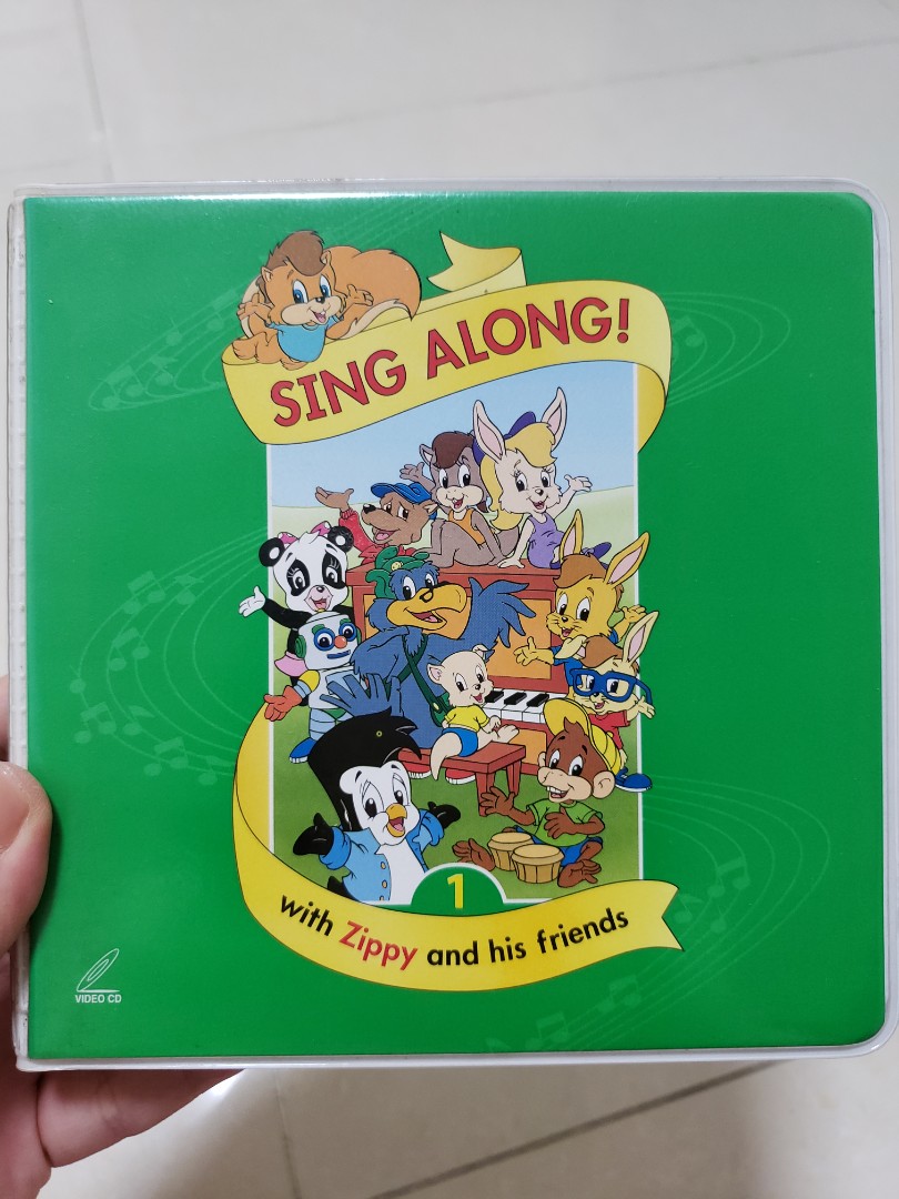 Zippy Sing Along (VCD), 興趣及遊戲, 音樂、樂器& 配件, 音樂與媒體 