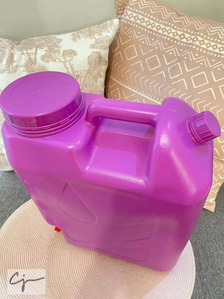 20 Liters Purple Mineral Water Container Jug, Furniture & Home Living