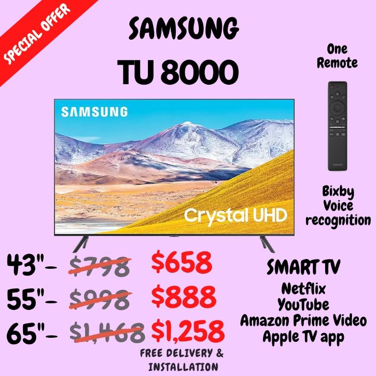 50 samsung 50tu7000 50ru7100 50ru7200 uhd 4k smart tv brand new in box