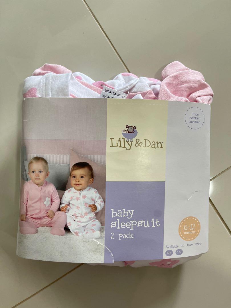 Lily and hot sale dan sleepsuits
