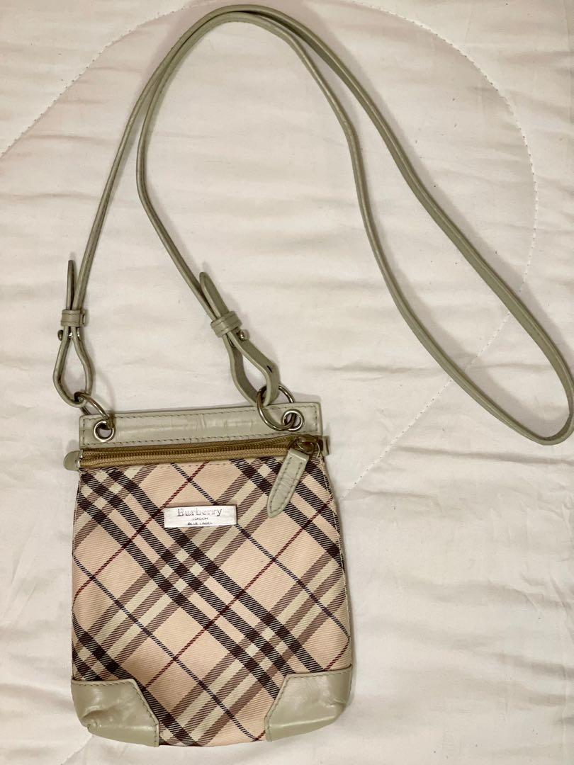 Burberry mini sling hot sale bag