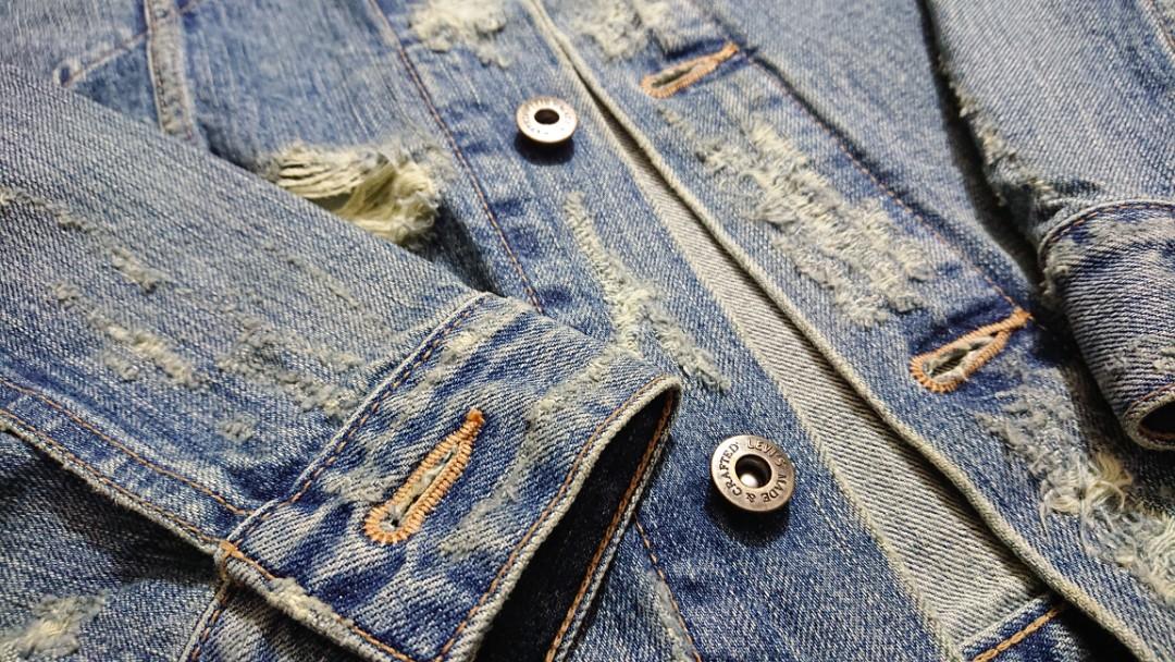 日本製LEVI'S® MADE & CRAFTED® TYPE III 牛仔褸牛仔外套, 男裝, 外套 