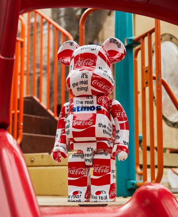 be@rbrick atmos coca-cola 1000% forest g - フィギュア