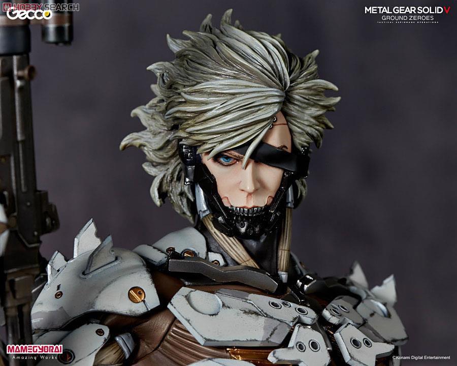 全新Metal Gear Solid Rising Revengence MGS V 1/6 Raiden 雷電White 