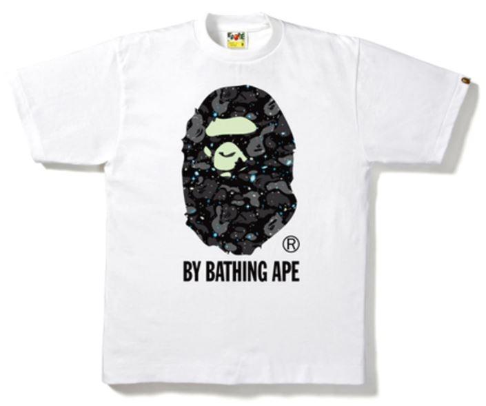 Bape glow in shop the dark shirt