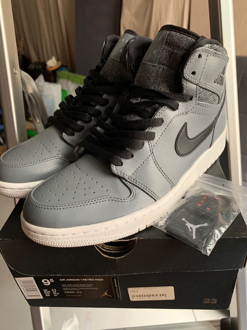 air jordan 1 retro high cool grey
