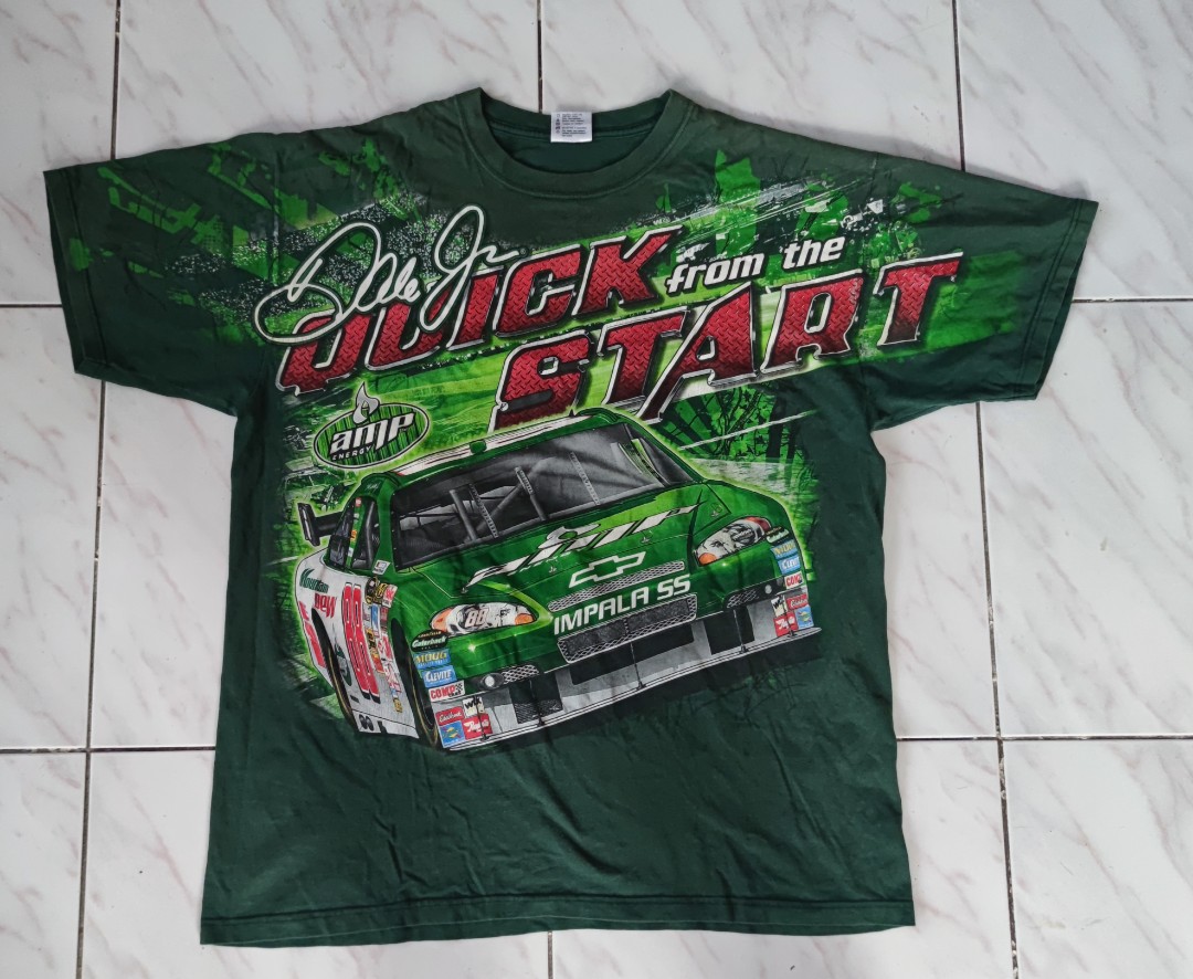 AOP NASCAR TEE, Men's Fashion, Tops 