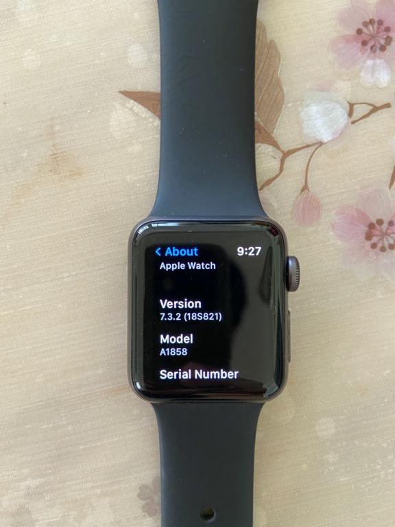 Apple watch model 2025 a1858