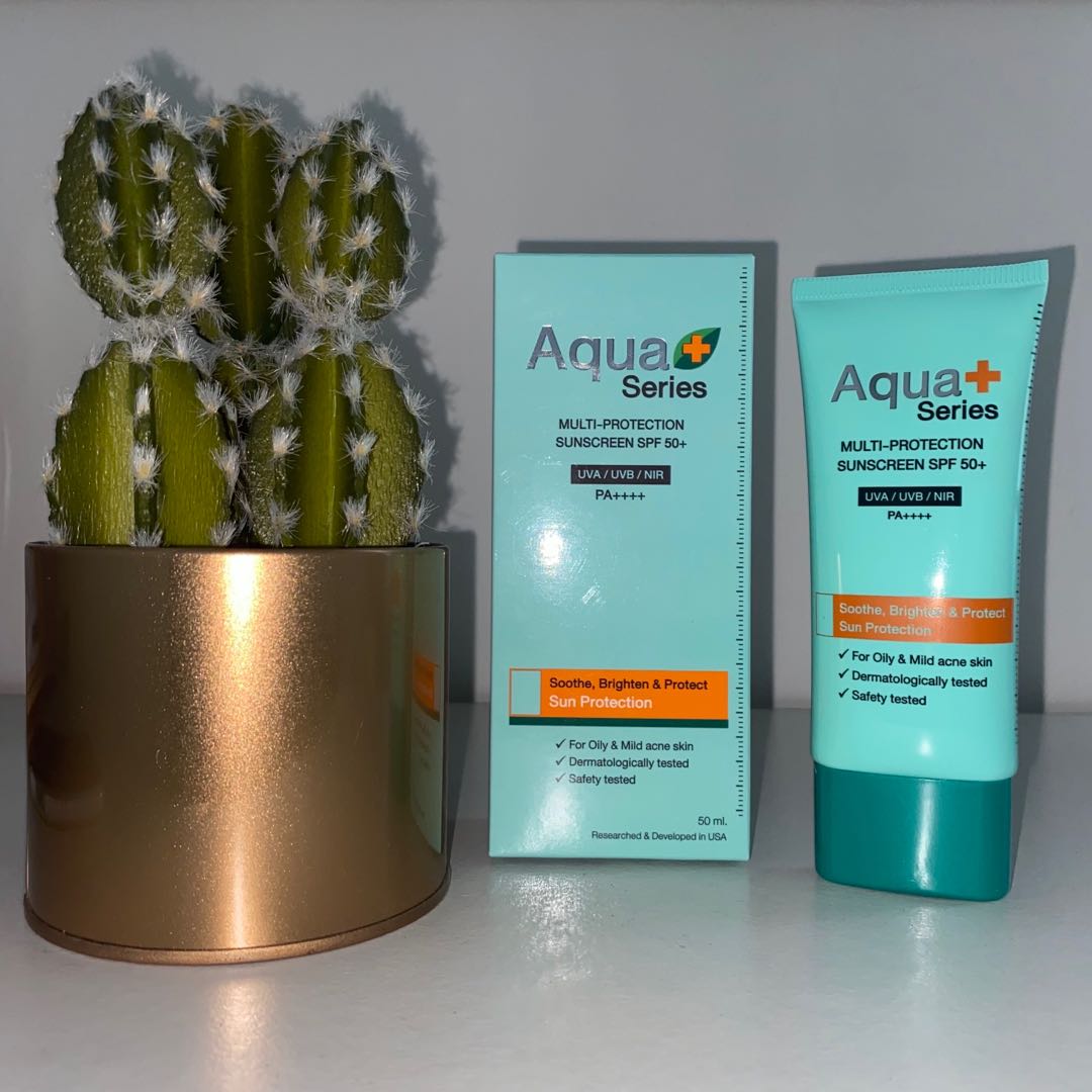 aqua+ series multi protection sunscreen