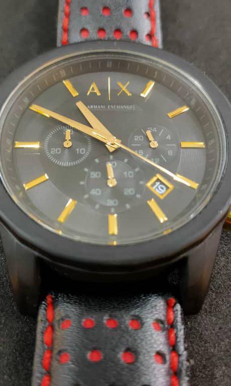 Armani Exchange AX7105 Outerbanks Black Watch | MYER